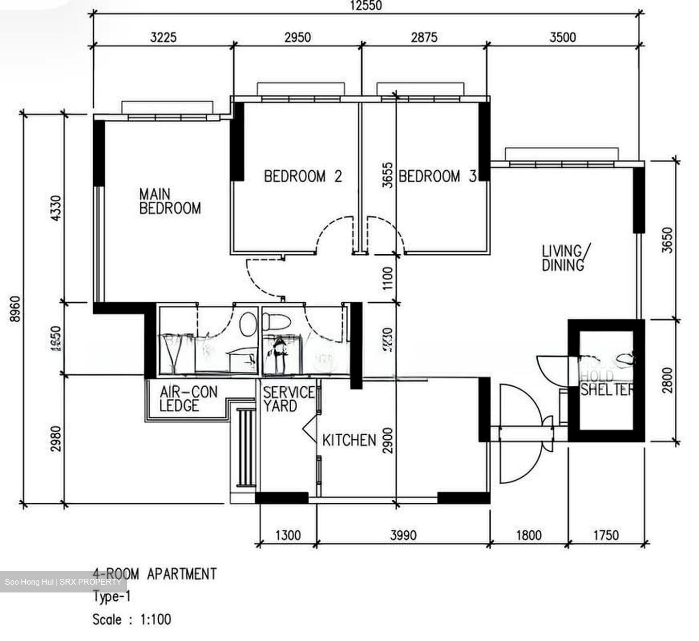 Blk 365C Sun Breeze (Sembawang), HDB 4 Rooms #599375511